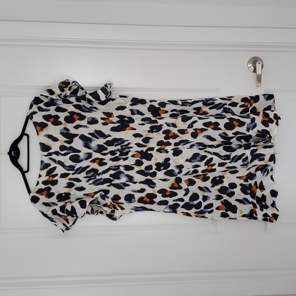 Printed mini dress - Picture 2 of 5